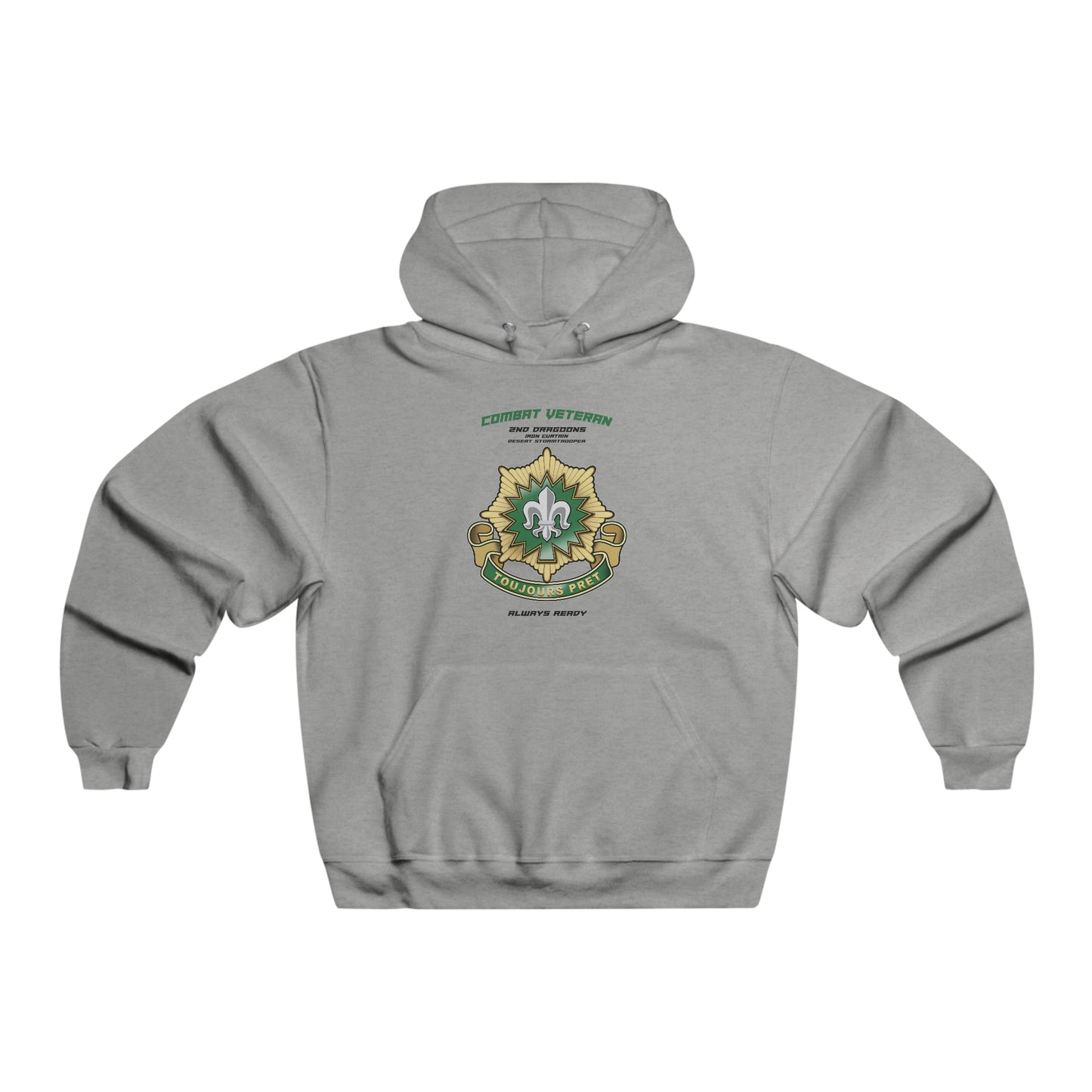 2nd ACR Combat Veteran Hooded Sweatshirt