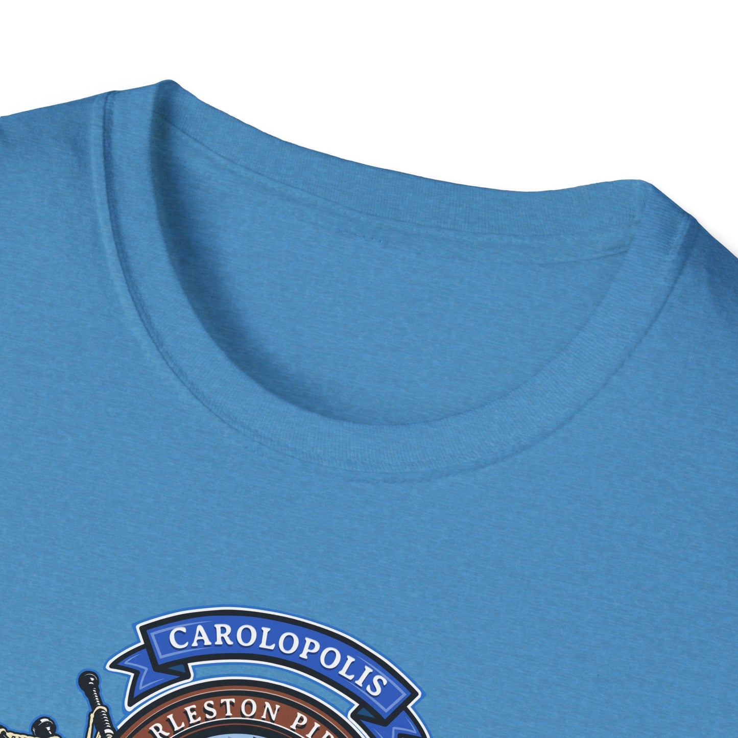 Charleston Pipe Band Clan Crest style Tshirt