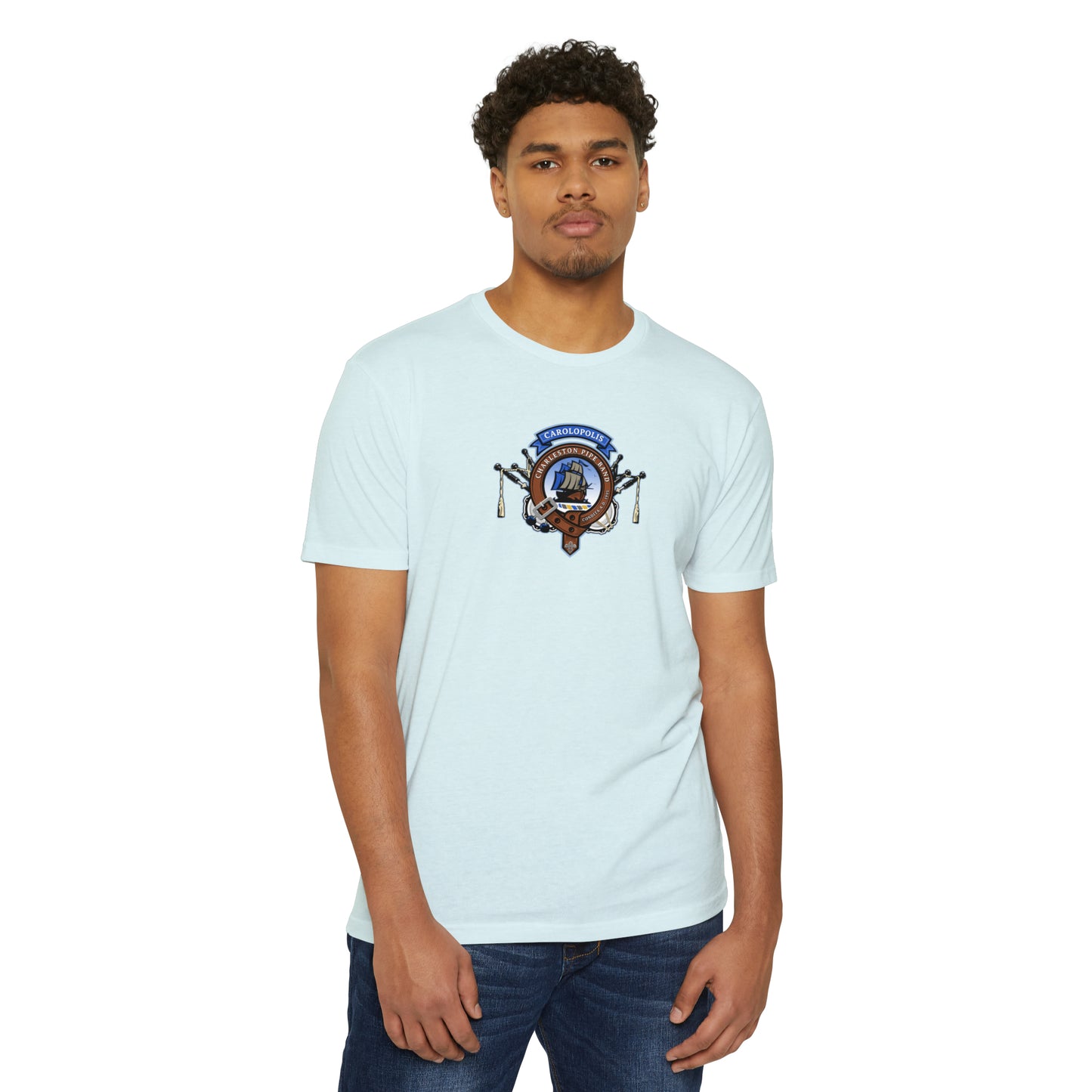 Charleston Pipe Band Clan Crest Logo Shirt