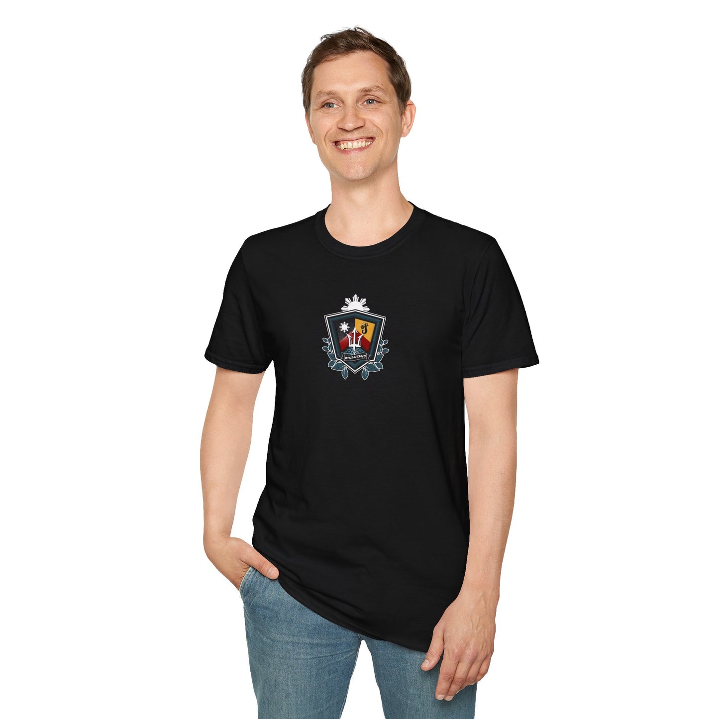 Pasibe Family Coat of Arms T Shirt- Alternate Version