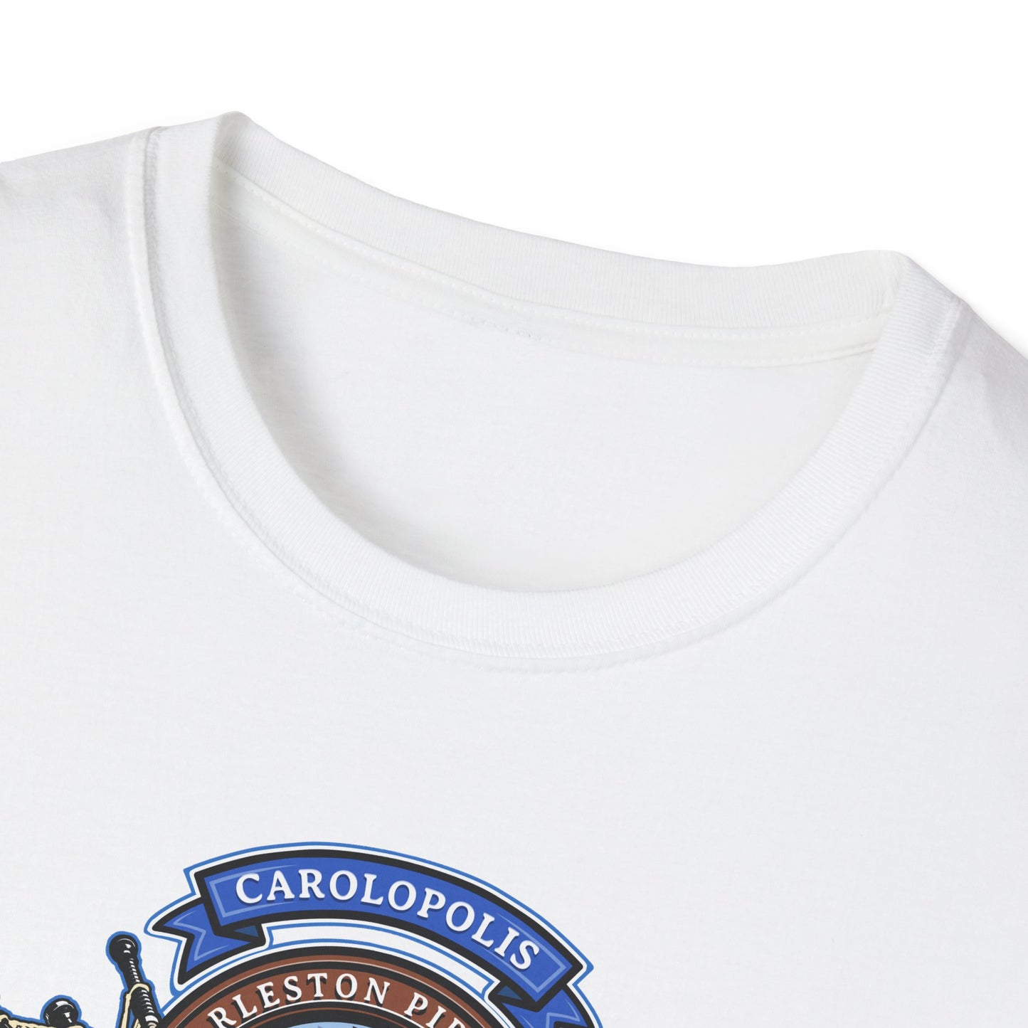 Charleston Pipe Band Clan Crest style Tshirt