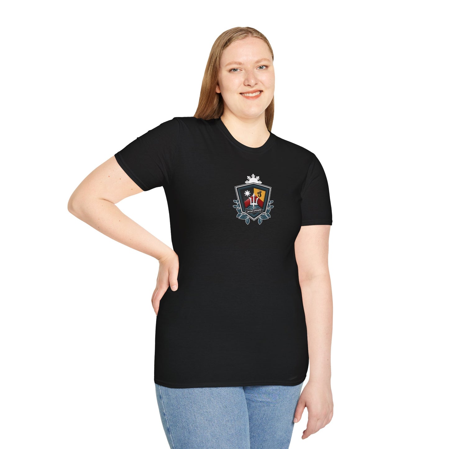 Pasibe Family Coat of Arms T Shirt- Alternate Version