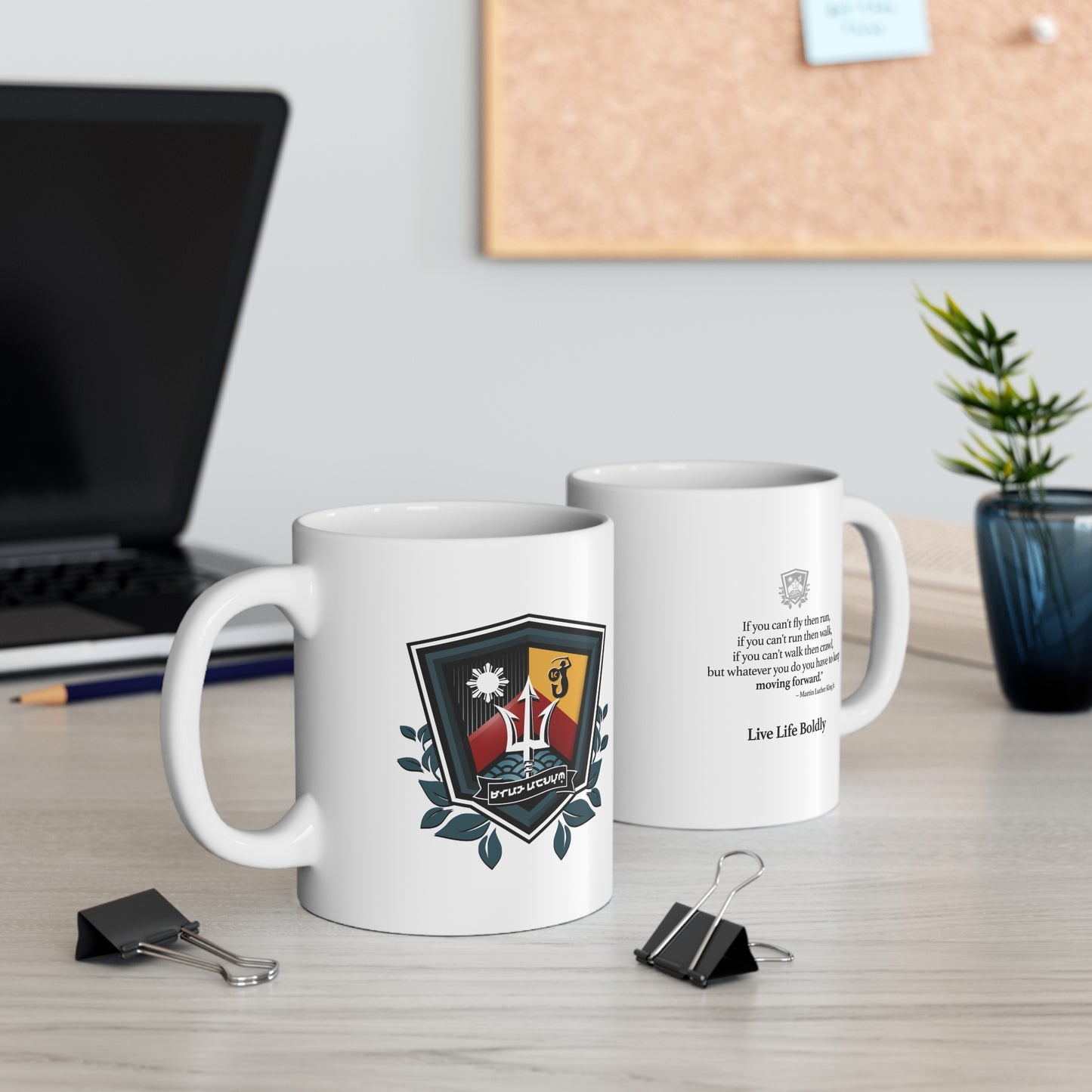 Ceramic Mug 11oz, Pasibe Family Coat of Arms -Alternate Version