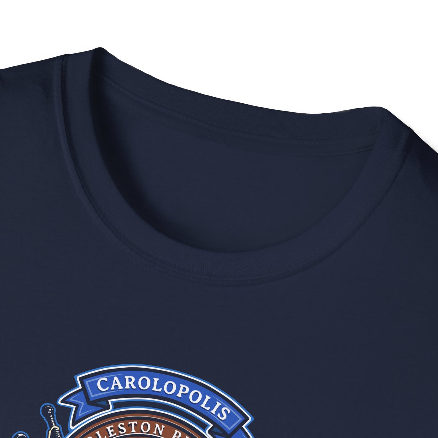 Charleston Pipe Band Clan Crest style Tshirt