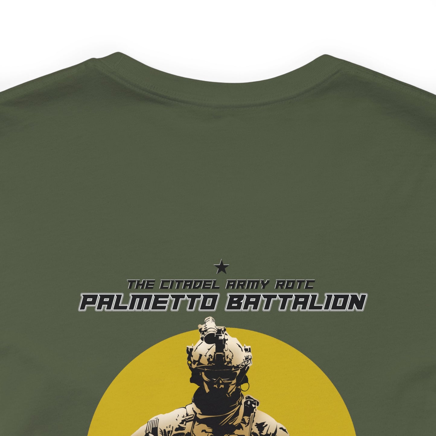 Palmetto Battalion Logo Shirt - Front, Back and Right Sleeve