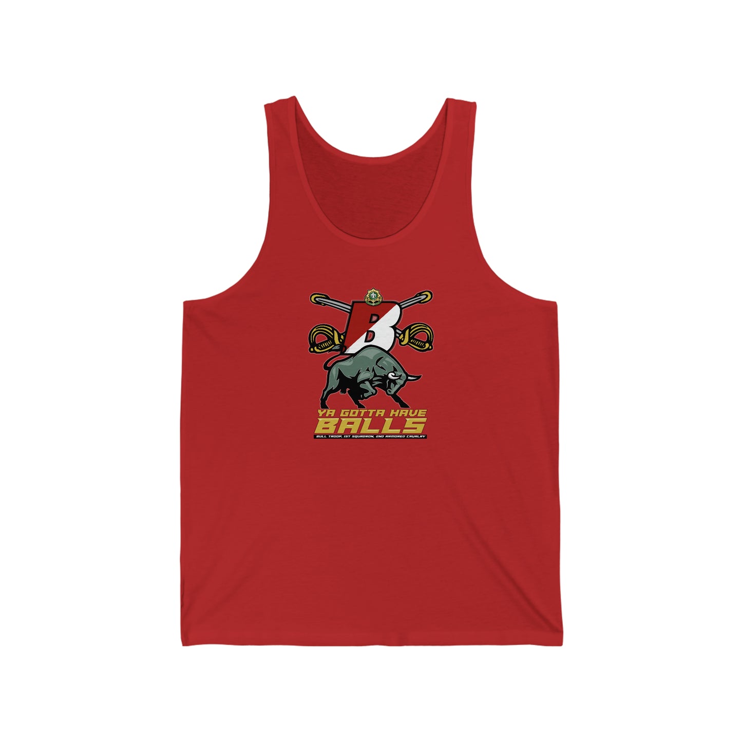 Bull Trooper Unisex Jersey Tank