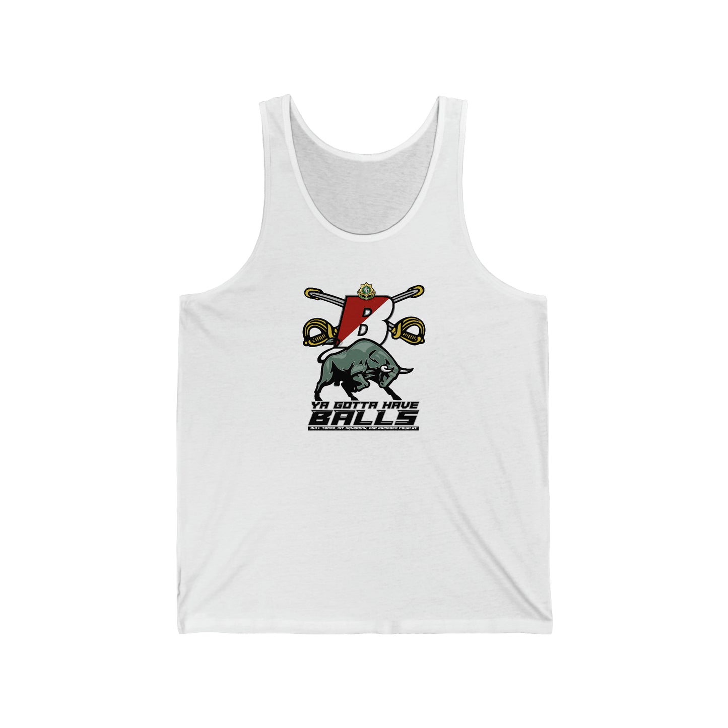 Bull Trooper Unisex Jersey Tank