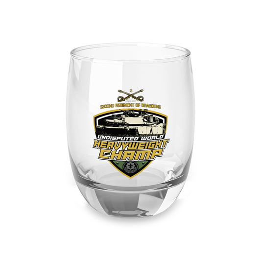 M1 Heavyweight Champ Whiskey Glass