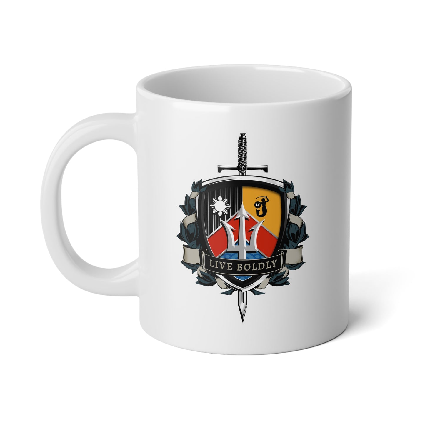 Pasibe Family Coat of Arms- Original Version, coffee mug