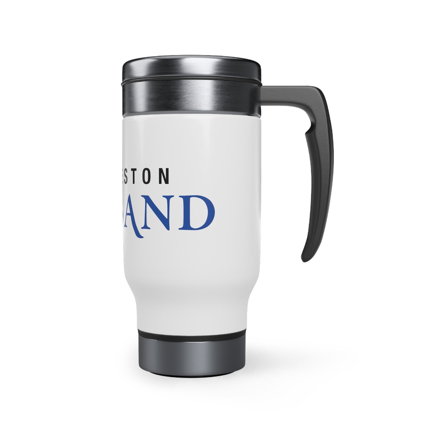 Charleston Pipe Band Stainless Steel Travel Mug with Handle, 14oz