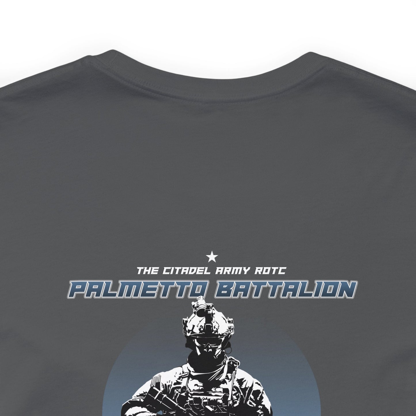 Palmetto Battalion Logo Shirt - Front, Back and Right Sleeve