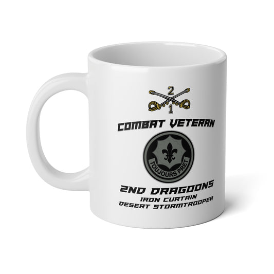 2nd Armored Cavalry Regiment Combat Veteran Coffee Mug